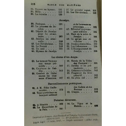 Oeuvres choisies de Lamartine - poésie avec un avant propos une...