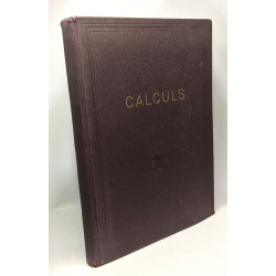 Calculs pour établir et vérifier : factures majorations bénéfices...