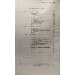 Psychologie sociale - TOME PREMIER: Motivation et psychologie...