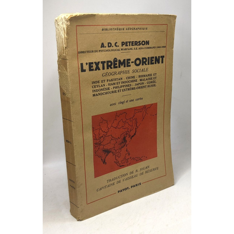 L'extrême-Orient - géographie sociale