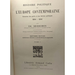 Histoire politique de l'Europe Contemporaine - évolution des...