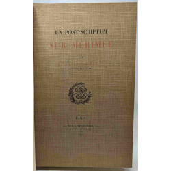 Un post-scriptum sur Mérimée