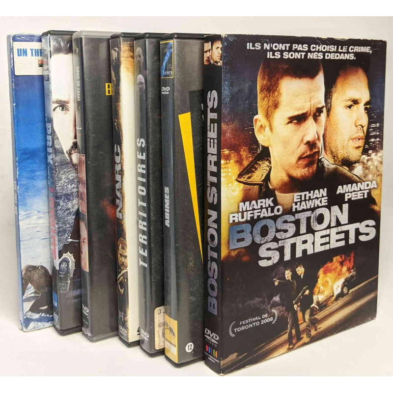 7 DVDs action: Le Prix de la loyauté + FX Effet de Choc + Narc +...