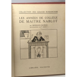 Les années de collège de maître Nablot - illustrations de F. Lorioux