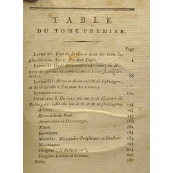 Histoire de l'origine des progrès et de la décadence des sciences...