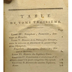 Histoire de l'origine des progrès et de la décadence des sciences...