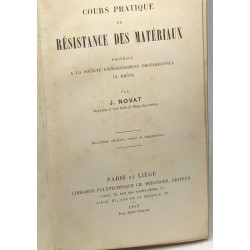 Cours pratique de résistance des matériaux - 2e éd. revue et augmentée