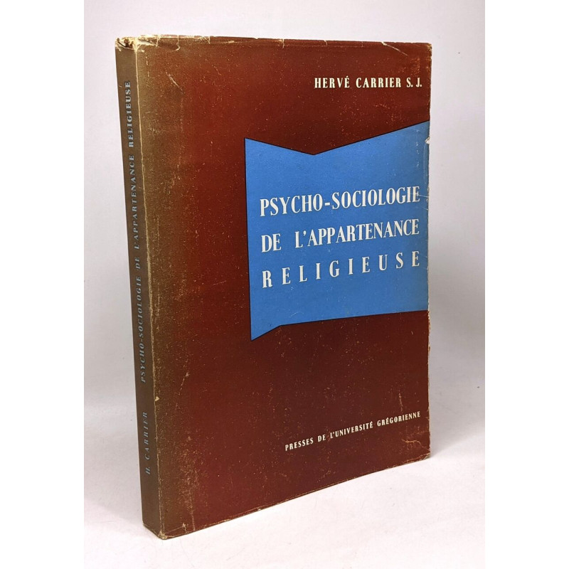 Psycho-sociologie de l'appartenance religieuse