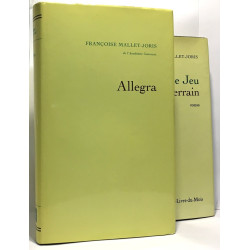 Le jeu du souterrain + allegra --- 2 livres