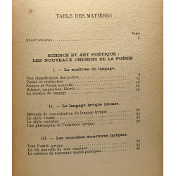 Science et poésie