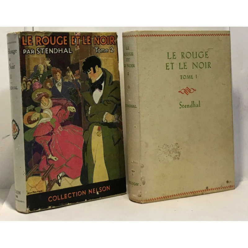 Le rouge et le noir - tome un et deux