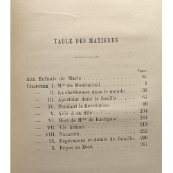 Vie de madame de la Rochefoucauld duchesse de Doudeauville...