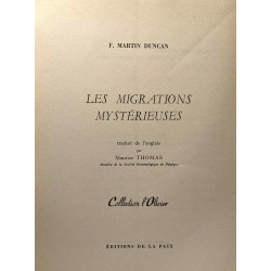 Les migrations mystérieuses - coll. l'Olivier