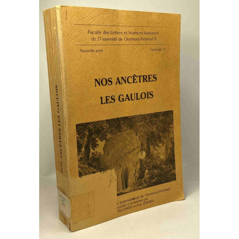 Nos ancêtres les Gaulois - faculté des lettres et sciences...