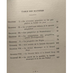 Les prophéties - "Pour les temps actuels"