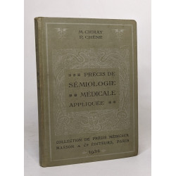 Précis de sémiologie médicale appliquée