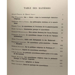 Les syncrétismes dans les religions grecque et romaine - Colloque...
