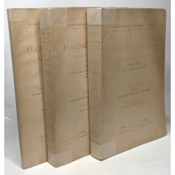 Eugénie de Guérin - 3 volumes: Lettres à Louise de Bayne tome I et...