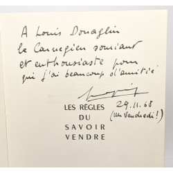 Les règles du savoir vendre - préface de Henri Courbot -...