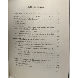 L'église: institution et foi - FUSL