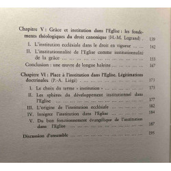 L'église: institution et foi - FUSL