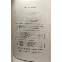 Bible Et Tradition Chez Newman