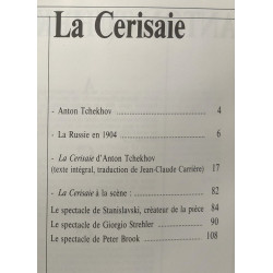 La cerisaie / théâtre et mises en scène