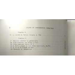 Leçons de cartographie thématique
