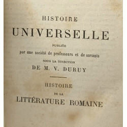 Histoire de la littérature romaine - 12e éd
