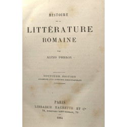 Histoire de la littérature romaine - 12e éd