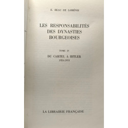 Les responsabilités des dynasties bourgeoises du Cartel à Hitler...