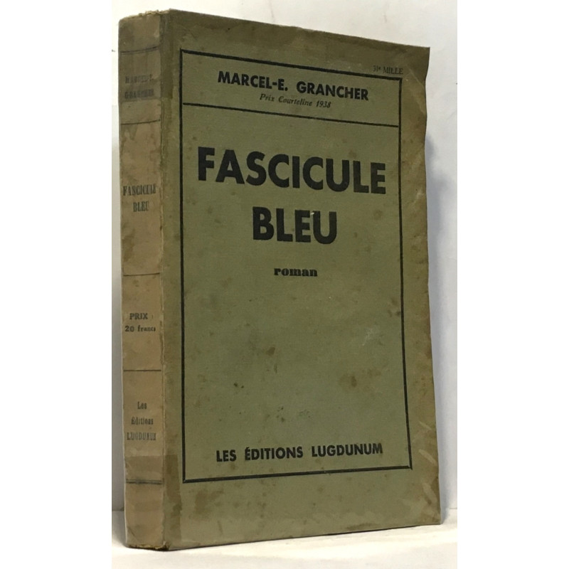 Fascicule bleu