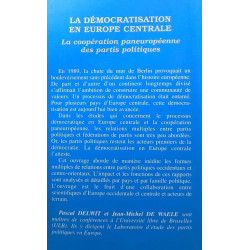 La Démocratisation en Europe centrale: La coopération...