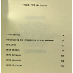 Chroniques - extraits livre un à quatre