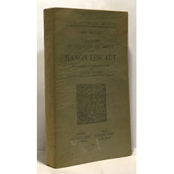 Histoire du chevalier des Grieux et de Manon Lescaut - édition...
