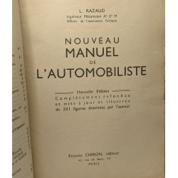 Nouveau manuel de l'automobiliste - nouvelle edition completement...