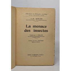 La menace des insectes