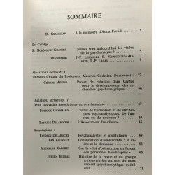 Psychanalystes - bulletin du Collège de psychanalystes - N°5...