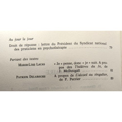 Psychanalystes - bulletin du Collège de psychanalystes - N°5...