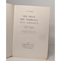 Des dieux des tombeaux des savants