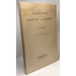 L'équilibrage et les machines à équilibrer