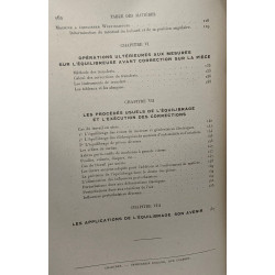 L'équilibrage et les machines à équilibrer