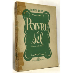 Poivre et sel - préface de Paul Vialar