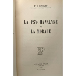 La psychanalyse et la morale