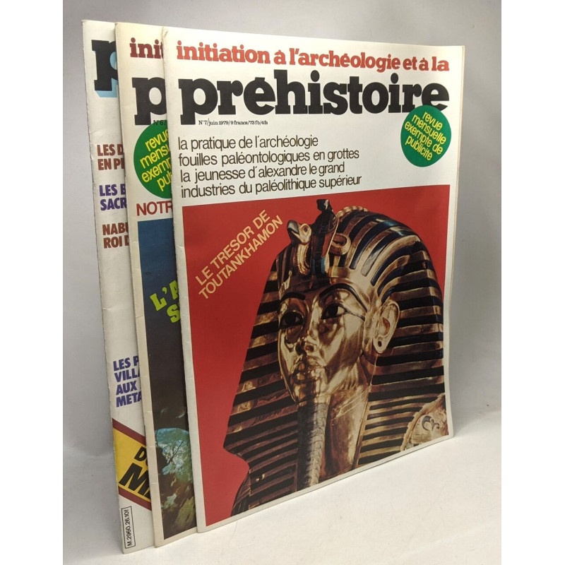 Initiation à l'archéologie et à la préhistoire n°6 (1979)...
