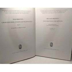 Die Inschriften von Magnesia am Sipylos: Mit e. Kommentar zum...