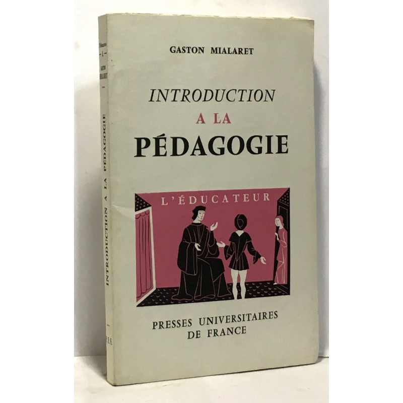 Introduction à la pédagogie