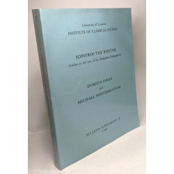 Sopatros The Rhetor / University of London insitute of classical...