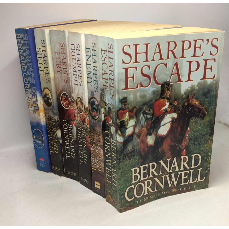 Sharpe's escape + Sharpe's devil + Sharpe's enemy + Sharpe's fury...