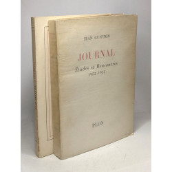 Jugements (1981) + Journal Etudes et Rencontres 1952-1955 (1959)...